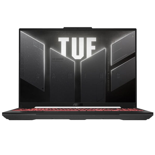 ASUS - TUF Gaming + A16 FA607NU + Gaming Laptop - AMD Ryzen 5 7535HS - NVIDIA RTX 4050 6GB - 16GB RAM - 512GB SSD - 16.0-inch FHD 144Hz - Windows 11 - Mecha Grey/Jaeger Grey