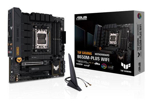 ASUS TUF GAMING B650M-PLUS WIFI Socket AM5 Micro ATX Motherboard