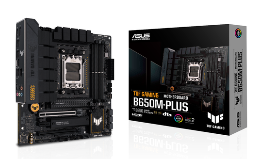 ASUS TUF GAMING B650M-PLUS Socket AM5 Micro ATX Motherboard