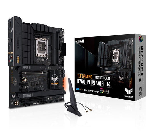 ASUS TUF GAMING B760-PLUS WIFI D4 Intel DDR4 ATX Motherboard