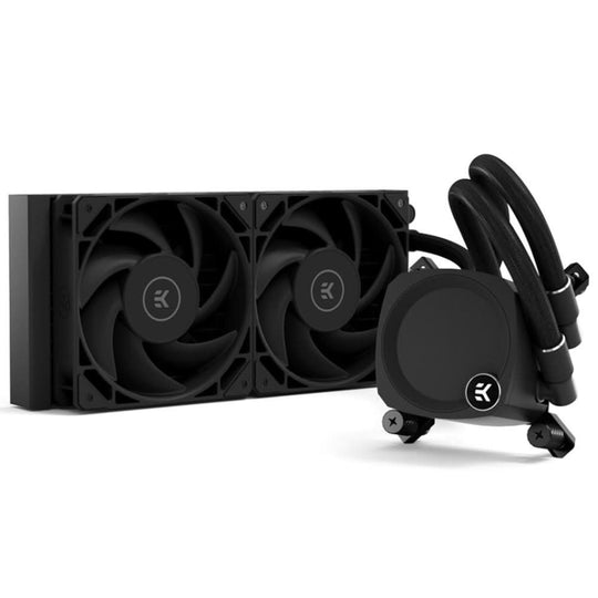 EK Water Blocks EK-Nucleus AIO CR240 Dark All In One CPU Water Cooler - 240mm