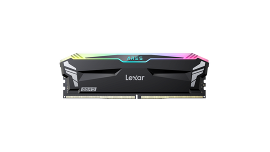 Lexar ARES RGB 32GB (2x16GB) 6400MHz DDR5 Memory Kit - Black - LD5EU016G-R6400GDLA