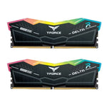 TeamGroup T-FORCE Delta RGB 32GB (2x16GB) 288-Pin DDR5 SDRAM 6000MHz Desktop Memory Kit - Black