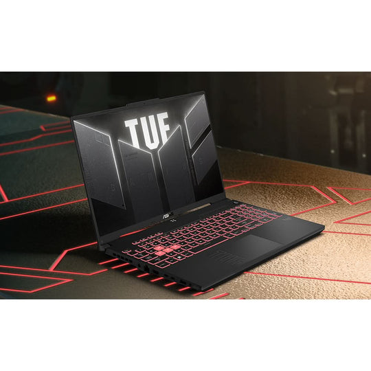 ASUS - TUF Gaming A16 FA607NU-RL051W Gaming Laptop - AMD Ryzen 5 7535HS - NVIDIA RTX 4050 - 16GB RAM - 512GB SSD - 16" WUXGA IPS 144Hz - Windows 11 Home - Black Grey