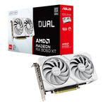 Asus Radeon RX 9060 XT Dual White 16GB GDDR6 PCI-Express Graphics Card