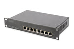 Digitus 8 Port Gigabit Switch, 10 Inch, Managed