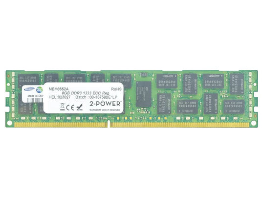 2-Power 2P-57Y4427 memory module 8 GB 1 x 8 GB DDR3L 1333 MHz ECC