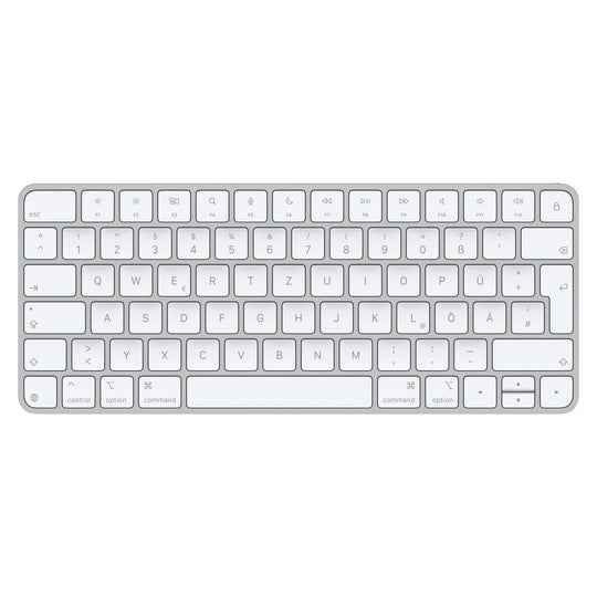 Apple Magic Keyboard - USB + Bluetooth Wireless Keyboard - QWERTZ German - White