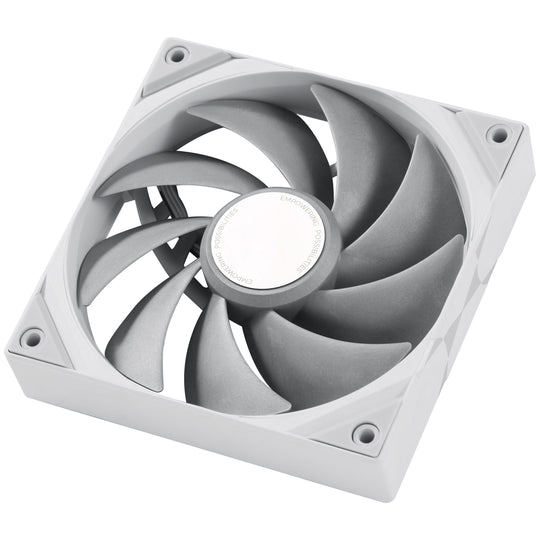 TRYX ROTA PRO 120mm Performance Fan - 2250 RPM PWM - LCP Blades - White