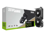 بطاقة الرسوميات Zotac GeForce RTX 5070 Twin Edge بسعة 12 جيجابايت GDDR7 وسرعة 2512 ميجاهرتز