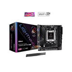 ASRock A620I LIGHTNING WIFI Socket AM5 mini ITX Black Motherboard