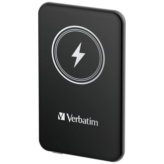 Verbatim Charge'N'Go Magnetic Wireless Power Bank 5000mAh Black