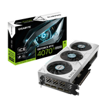 بطاقة رسومات جيفورس RTX 4070 Ti سوبر ايجل ICE بخاصية كسر سرعة المعالج، 3 مراوح ، ذاكرة GDDR6X سعة 16 جيجابايت