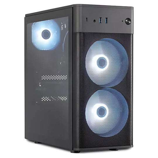 Medion - Erazer Recon E45 + Ryzen 5 5500 + Gaming PC - AMD Ryzen 5 5500 - NVIDIA RTX 3050 - 16GB RAM - 1TB SSD