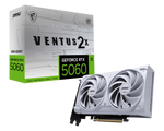 كرت شاشة إم إس آي جيفورس RTX 5060 VENTUS 2X OC وايت 8 جيجابايت GDDR7 – بسرعة 2625 ميجاهرتز