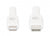 Manhattan, USB-C, Lightning Cable, Charge & Sync, 0.5m, White - GIGATE KSA