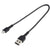 StarTech.com, 12inch, 30cm, Durable, USB-A, Lightning Cable , Black - GIGATE KSA