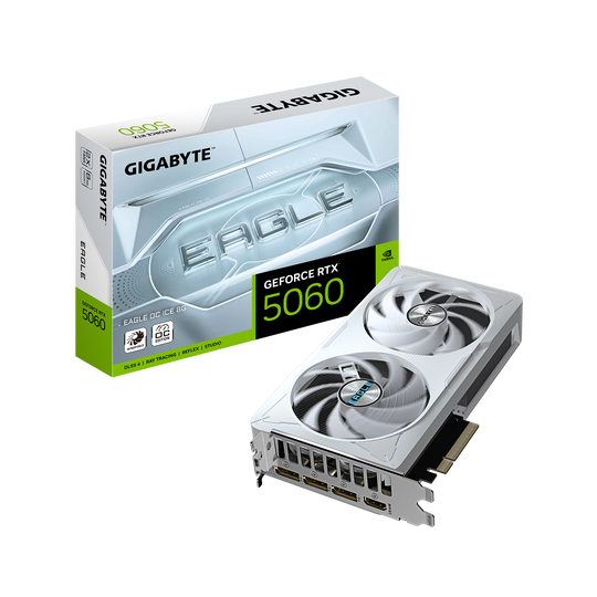 Gigabyte EAGLE OC ICE GeForce RTX 5060 8GB GDDR7 2550 MHz