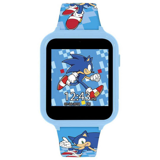 Sega Sonic the Hedgehog Blue Character Print Smart Watch