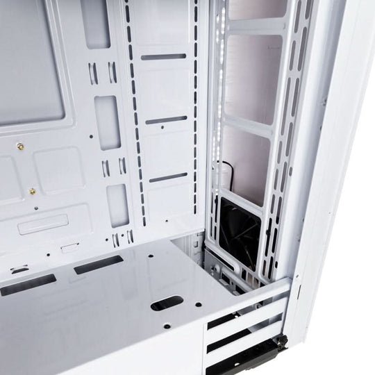 Kolink Stronghold Midi Tower Gaming Case - White Tempered Glass Side Window