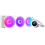 NZXT Kraken Plus 360 RGB AIO CPU Liquid Cooler - 360mm Radiator - White