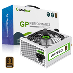 GameMax GP550 White 550W 80 Plus Bronze Wired Power Supply