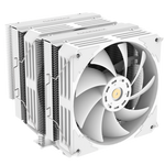 GameMax Twin600 Dual-Tower White CPU Tower Air Cooler PWM Fan 6 Heat Pipes - GMX-TWIN600-WT