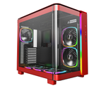 Montech KING 95 PRO Midi-Tower, Tempered Glass, ARGB - Red