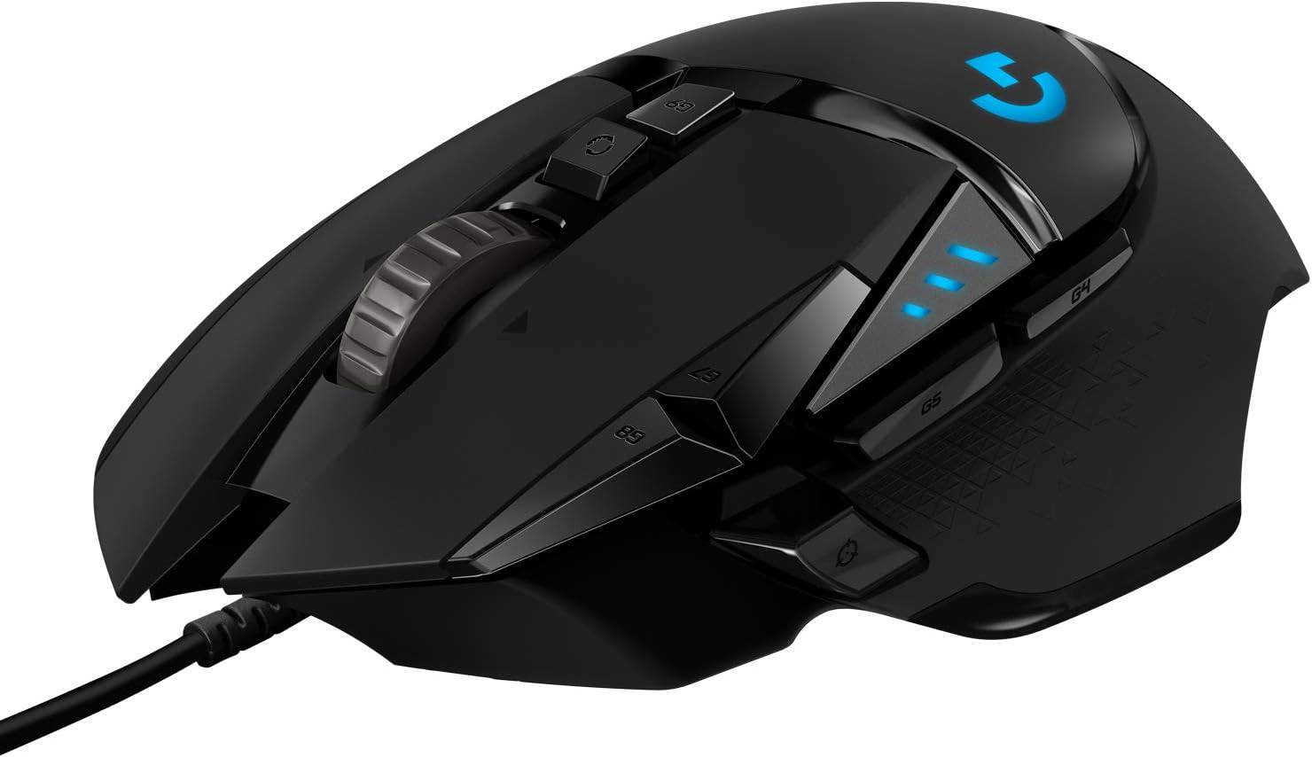 Logitech - G502 X Wired Hyper-fast scroll sold Gaming Mouse with HERO 25K Sensor