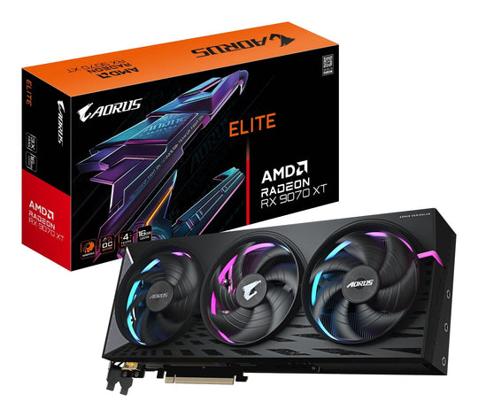 GIGABYTE AORUS Radeon RX 9070 XT ELITE 16GB GDDR6 3100 MHz