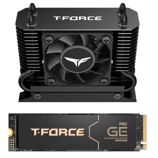 Team Group GE PRO 2TB SSD M.2 2280 NVME PCI-E Gen5 Solid State Drive (Bundled Heatsink)