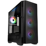 Kolink Observatory Y Mesh ARGB Midi Tower Gaming Case - Black Window