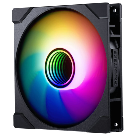 Phanteks M25 Gen2 140mm D-RGB PWM Fan - Reverse Airflow - Black