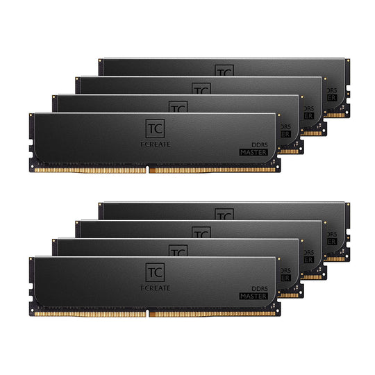 TeamGroup T-Create Master 192GB (8X24GB) DDR5 C32 6400MHz Octa Channel Kit