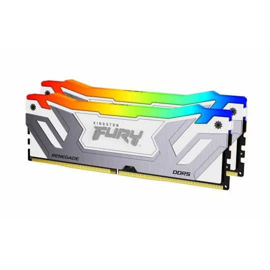 Kingston FURY Renegade XMP RGB 32GB (2x16GB) DDR5 C36 6800MHz Dual Channel Kit - White