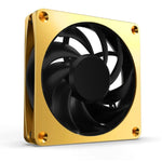 Alphacool Apex Stealth Metal Fan - 120mm PWM 3000rpm - Gold