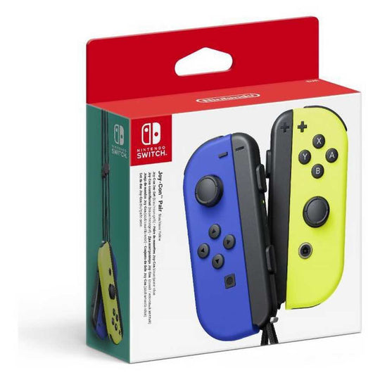 Nintendo Switch Joy-Con Controller Pair - Blue & Neon Yellow