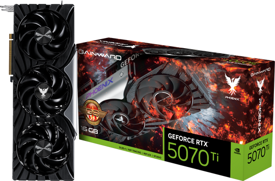 Gainward GeForce RTX 5070 Ti Phoenix GS V1 16GB GDDR7 2482 MHz Graphics Card
