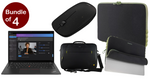 GiGate Bundle,Lenovo ThinkPad 14" Laptop Intel Core I5+Tech Air Bag Laptop Shoulder Sling 14.1" Black+Tucano Notebook Case 14" Cover Black+Acer Vero ECO Mouse Ambidextrous 1200 DPI