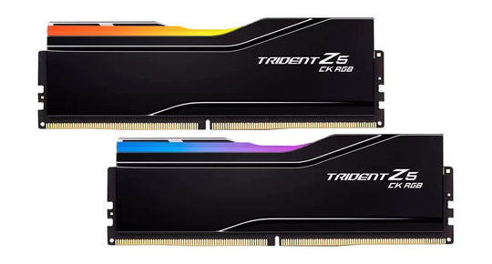 G.SKILL Trident Z5 CK RGB 48GB (2x24GB) DDR5-8200 CL40 CUDIMM Intel XMP - F5-8200C4052G24GX2-TZ5CRK