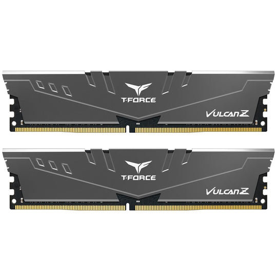 Team Group Vulcan Z T-Force 64GB (2x32GB) DDR4 PC4-28800C18 3600MHz Dual Channel Kit - Grey