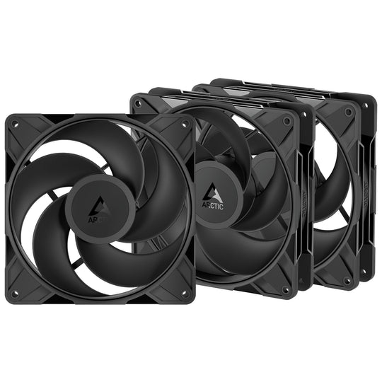 Arctic P14 Pro Reverse Black PWM Triple Fan Pack - 140mm