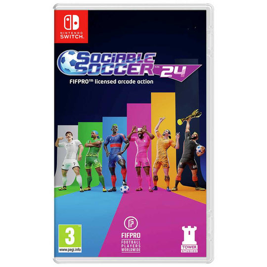Sociable Soccer 24 Nintendo Switch Game
