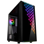 Bitfenix Dawn TG ARGB Midi Tower Case - Black
