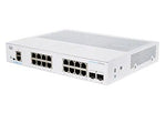 Cisco CBS250-16T-2G-EU network switch Managed L2/L3 Gigabit Ethernet (10/100/1000) Silver