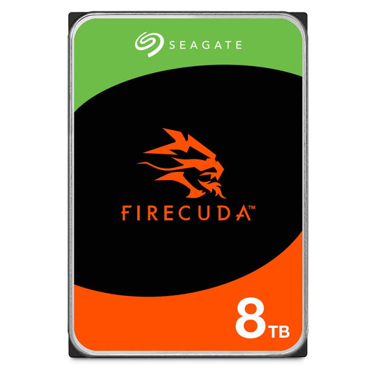 محرك الأقراص الصلبة الداخلي Seagate FireCuda ST8000DXA01 مقاس 3.5 بوصة وسعة 8 تيرابايت Serial ATA III