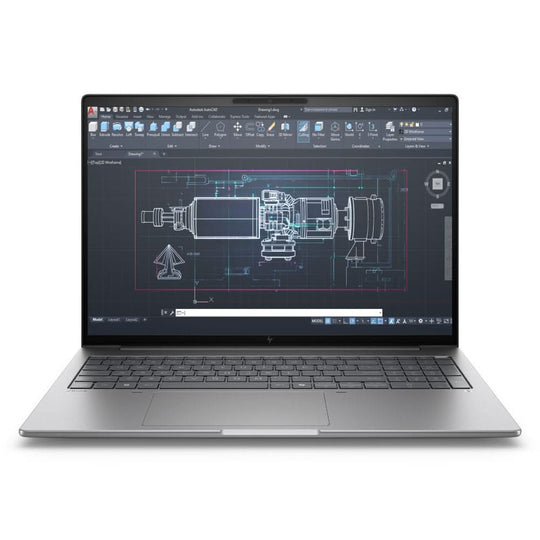 HP - ZBook 8 G1i + 16" Mobile Workstation - Intel Core Ultra 9 285H - RTX 500 Ada - 32GB RAM - 1TB SSD - 16" WUXGA - Windows 11 Pro - Meteor Silver