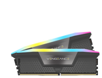 Corsair Vengeance XMP/EXPO RGB 32GB (2X16GB) DDR5 PC5-48000C28 6000MHz Dual Channel Kit - Grey