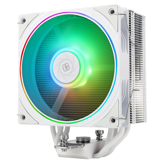 Thermalright Assassin Spirit 120 EVO White ARGB CPU Air Cooler - 120mm PWM - Intel/AMD