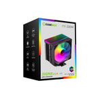 GameMax Sigma 550 ARGB CPU Cooler - 120mm Infinity Fan - 220W TDP - Black